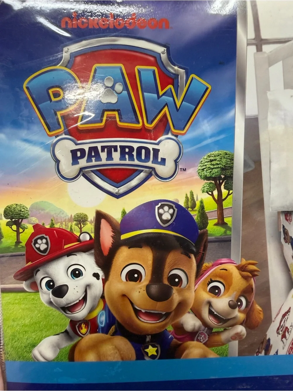 Paw Patrol Kids Bedding Label